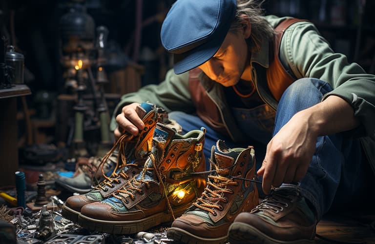 Frankreichs Reparaturbonus: Schuhe neu belebt