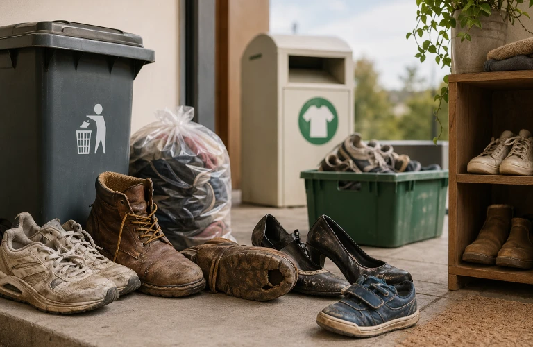 Schuhe entsorgen: Wohin mit kaputten Paaren?