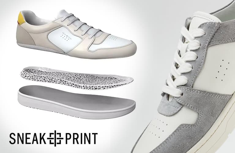 SNEAKPRINT: Personalisierte Sneaker durch 3D-Druck